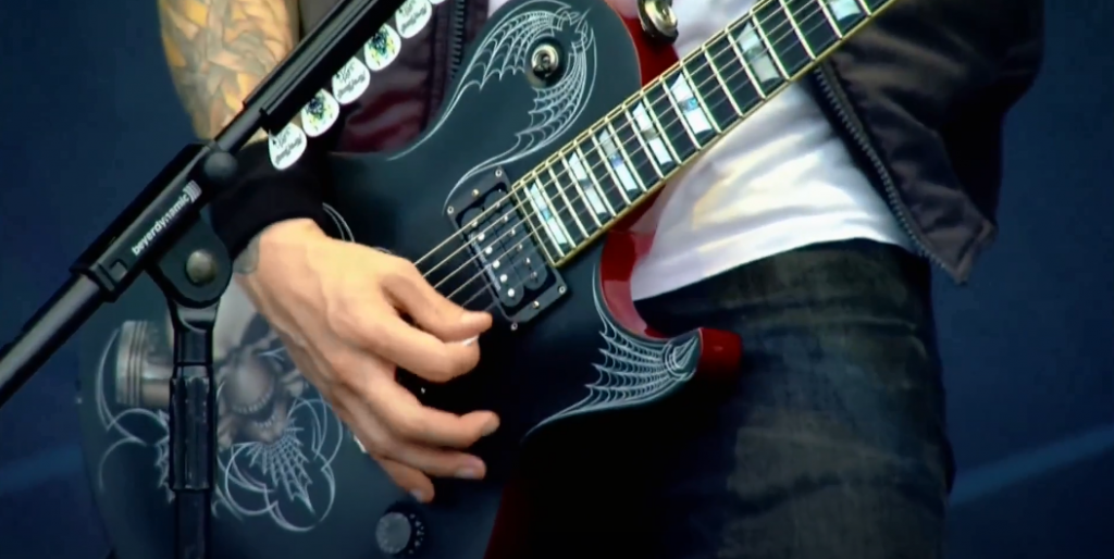 The role of the guitar in metal music