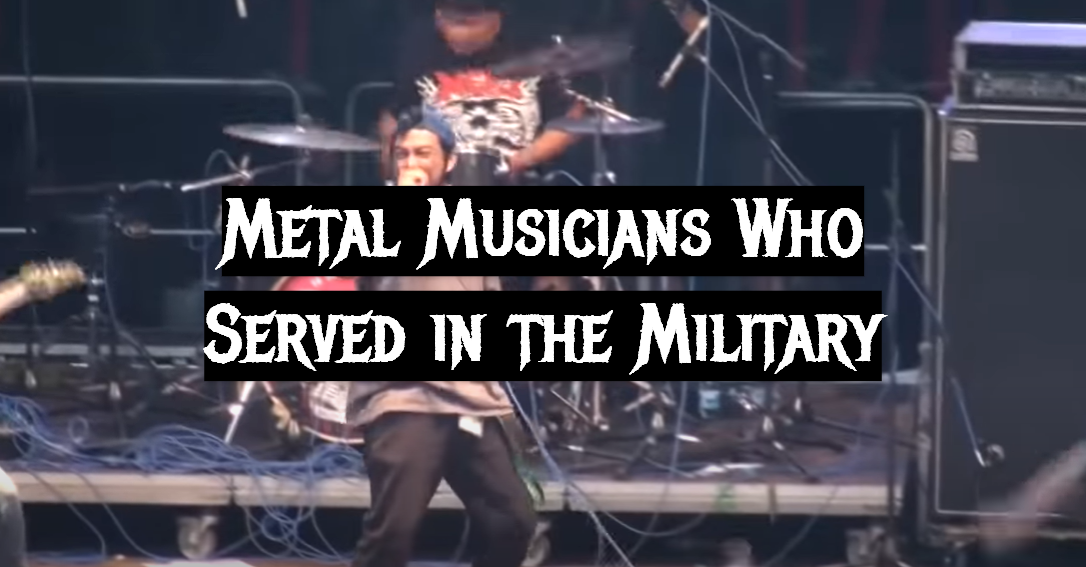 Metal Musicians Who Served in the Military